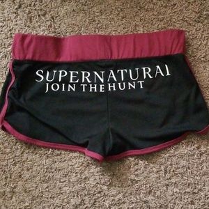 Supernatural Join the Hunt Booty Shorts